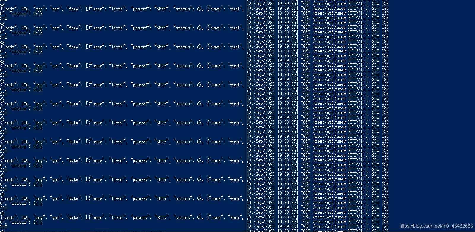golang实现各种情况的get请求操作