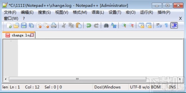 notepad++设置中文的方法