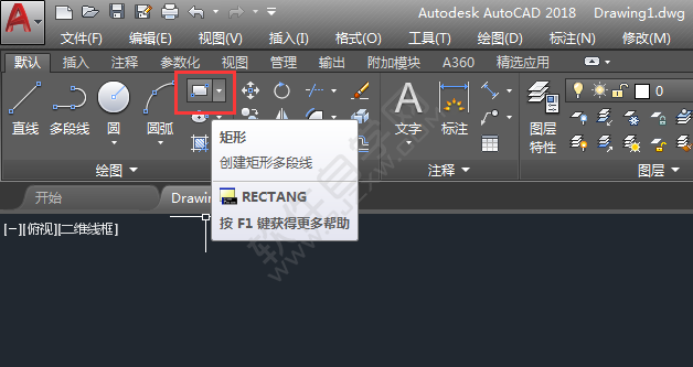 cad当前矩形模式怎么清空