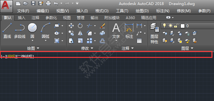 cad没有文件选项卡的解决方法
