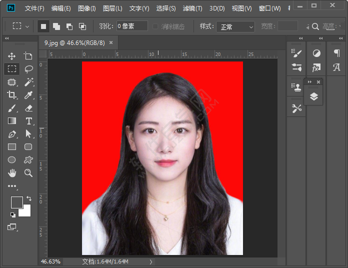 如何在ps中改变图片大小和像素