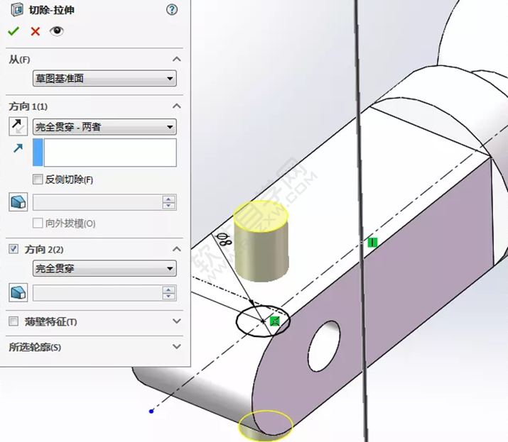 SolidWorks建模练习题，这个图相当简单