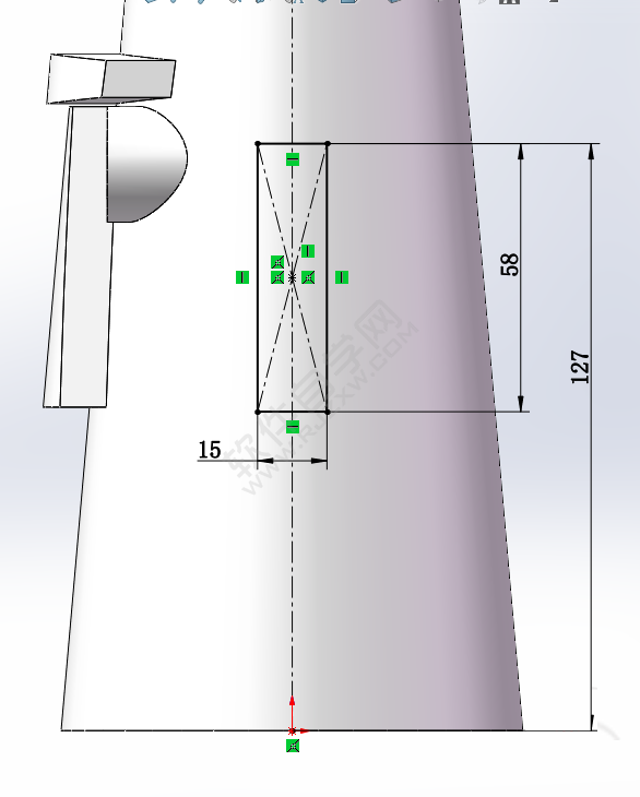 SolidWorks画一个章鱼哥的房子