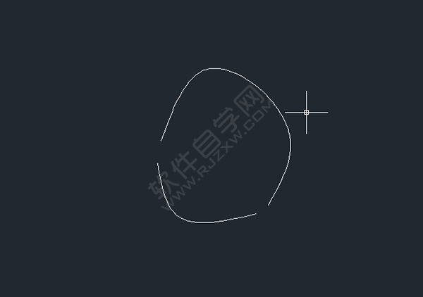 CAD怎么把两条曲线连接在一起