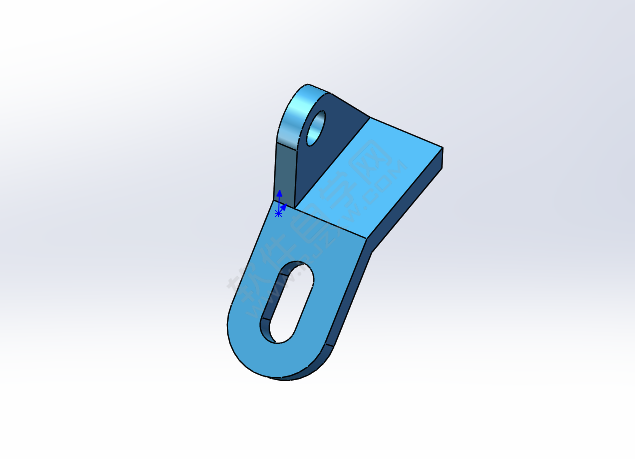 怎么用SolidWorks拉伸切除建模画图