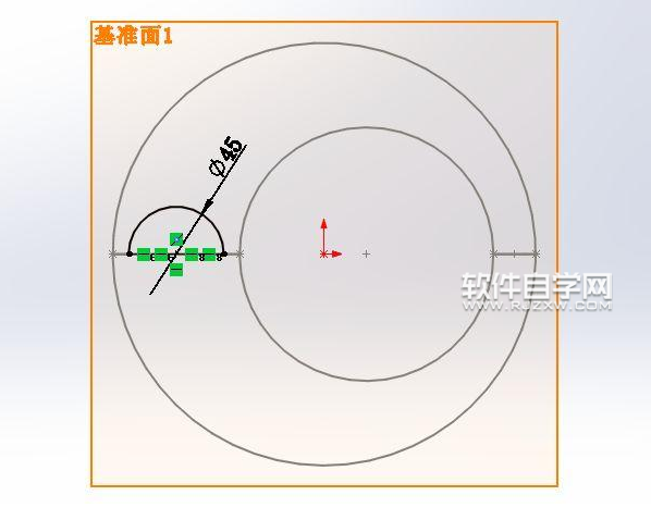 solidworks画粗与细之间的过度零件