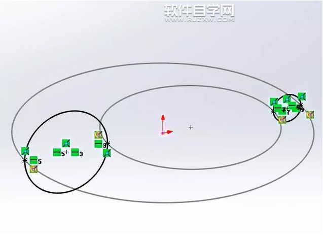 solidworks画粗与细之间的过度零件