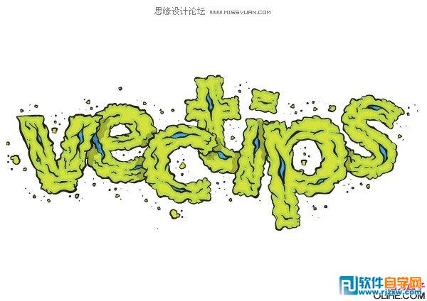 教你怎么用Illustrator设计抖动效果的字