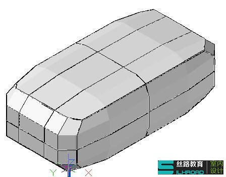 教你怎么用CAD的网格工具制作沙发