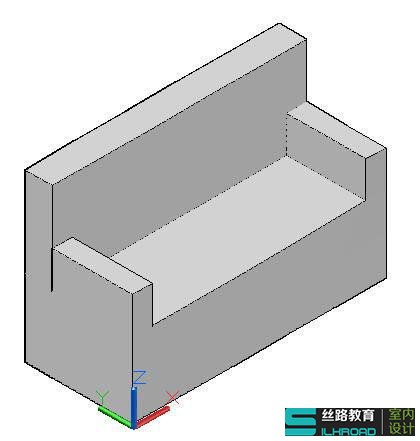 教你怎么用CAD的网格工具制作沙发