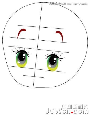 教你怎么用Illustrator的钢笔工具绘制可爱的宝宝