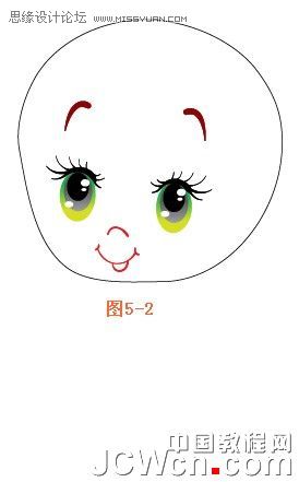 教你怎么用Illustrator的钢笔工具绘制可爱的宝宝