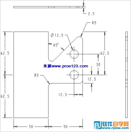 Pro5.0-Mechanical教程1-添加材料属性并定义约束