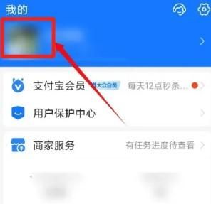 支付宝APP从哪里更改姓名和身份证号码信息